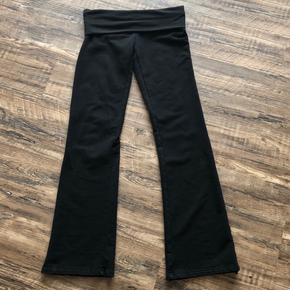 3/$25 - SWS black cotton/spandex yoga pants - Picture 1 of 11